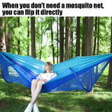 Outdoor Hammock Tent with Popup Mosquito Net