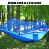 Outdoor Hammock Tent with Popup Mosquito Net