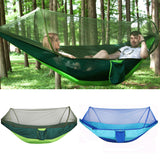 Outdoor Hammock Tent with Popup Mosquito Net