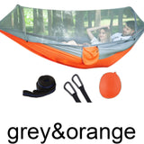 Outdoor Hammock Tent with Popup Mosquito Net