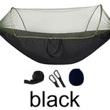 Outdoor Hammock Tent with Popup Mosquito Net